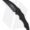 Microtech Kestrel Tactical Automatic Knife (3.95" Black Plain) 2011 Model 131-1T -Blade HQ Shop microtech kestrel black tactical 131 1t