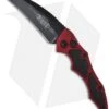 Microtech Kestrel Red Tactical Automatic Knife (3.95" Black Plain) 131-1RD -Blade HQ Shop microtech kestrel red 131 1rd