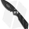 Microtech DOC Killswitch Automatic Knife Aluminum (3.75" Black) 154-1 -Blade HQ Shop microtech killswitch black standard 154 1