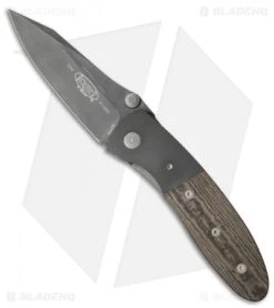 Microtech Lightfoot Compact Combat LCC Manual Knife (3.5" Black) 07/2001 #5248