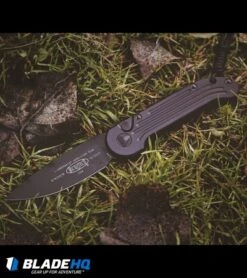 Microtech LUDT Tactical Automatic Knife (3.4" Black) 135-1T 11 Microtech LUDT Tactical Automatic Knife (3.4" Black) 135-1T -Blade HQ Shop microtech ludt tactical 135 1T BHQ 4422 dl 2