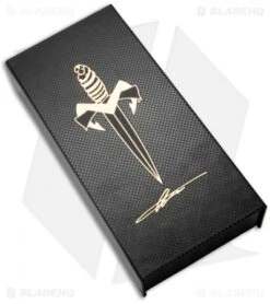 Marfione Custom DOC Killswitch Automatic Knife Titanium (3.75" Stonewash) -Blade HQ Shop microtech marfione custom full carbon fiber handle polished se halo v box