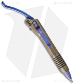 Marfione Custom Microtech Siphon II Bronzed Aluminum Pen + Titanium #13