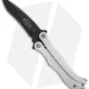 Microtech Metalmark Silver Aluminum Balisong Butterfly Knife (3.875" Black) -Blade HQ Shop microtech metalmark silver black 170 1si