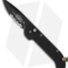 Microtech Mini UDT Automatic Knife (2.38" Black Serr) 155-2 -Blade HQ Shop microtech mini udt black serrated 155 2