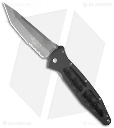 Microtech Socom Tanto Manual Knife (4" Bead Blast Serr) 4/97 3 Microtech Socom Tanto Manual Knife (4" Bead Blast Serr) 4/97