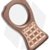 Microtech Marfione Gen. 1 One-Finger Knuckle Paperweight (Dirty Copper) -Blade HQ Shop microtech one hole dirty copper gen 1 cm