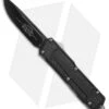 Microtech QD Scarab S/E OTF Automatic Knife (3.5" Black) 178-1 -Blade HQ Shop microtech qd scarab black serrated 178 1