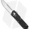 Microtech Scarab Executive OTF S/E Automatic Knife (3.5" Stonewash Serr) 176-11 -Blade HQ Shop microtech scarab se executive satin ser 107 5