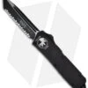 Microtech Scarab Executive Tactical OTF Tanto Knife (3.5" Black Serr) 108-3T 1 Microtech Scarab Executive Tactical OTF Tanto Knife (3.5" Black Serr) 108-3T -Blade HQ Shop microtech scarab te black full serr tactical 108 3t