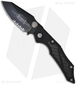 Microtech Select Fire Knife Manual Folder (3.5" Black Serr) 129-2