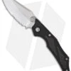 Microtech Select Fire M/A Knife Manual Folder (3.5" Stonewash Serr) 129-11 -Blade HQ Shop microtech sf ma stonwash serr 129 11