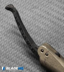 Marfione Custom Microtech Siphon II Bronzed Aluminum Pen + LSCF Lever -Blade HQ Shop microtech siphon II bronzed aluminum pen lscf lever cm