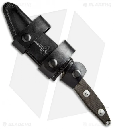 Marfione Custom Socom Alpha Tanto Fixed Blade Knife Micarta (5" Two-Tone) 4 Marfione Custom Socom Alpha Tanto Fixed Blade Knife Micarta (5" Two-Tone) - Image 2