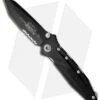 Microtech Socom Delta Tanto Folding Knife G-10 (4" Black Serr) 163-2 -Blade HQ Shop microtech socom delta black serrated 163 2