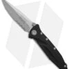 Microtech Aluminum Socom Delta S/E Folding Knife (4" Satin Serr) A159-5 -Blade HQ Shop microtech socom delta se satin serr a159 5 black