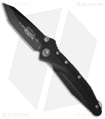 Microtech Socom Delta Tanto Knife Aluminum (4" Black) A163-1 3 Microtech Socom Delta Tanto Knife Aluminum (4" Black) A163-1