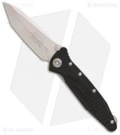 Microtech Socom Delta Tanto Folding Knife G-10 (4" Bead Blast Plain) 163-7