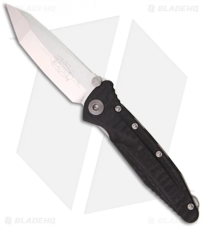 Microtech Socom Delta Tanto Folding Knife G-10 (4" Satin Plain) 163-4 3 Microtech Socom Delta Tanto Folding Knife G-10 (4" Satin Plain) 163-4