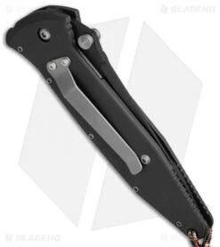 Microtech Socom M/A Tanto Folding Knife (4" Black Serr) 05/1997 8 Microtech Socom M/A Tanto Folding Knife (4" Black Serr) 05/1997 -Blade HQ Shop microtech socom ma tanto black 5 97 side cm
