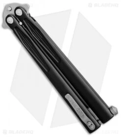 Microtech Tachyon III Balisong Butterfly Knife (4.5" Apocalyptic Serr) 173-11AP -Blade HQ Shop microtech tachyon III bali apocalyptic serr 173 11AP BHQ 30346 er side