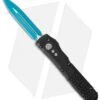 Microtech Ultratech Jedi Knight OTF Knife (3.4" Blue) -Blade HQ Shop microtech ultratech blue standard jedi 122 1 jk cm