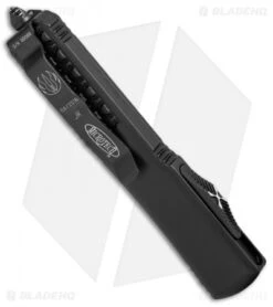 Microtech Ultratech Jedi Knight OTF Knife (3.4" Blue) -Blade HQ Shop microtech ultratech blue standard jedi 122 1 jk side cm