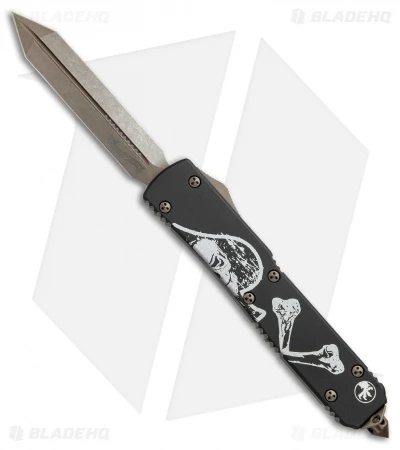 Microtech Ultratech Spartan OTF Auto Knife Death Card Right (Bronze Apocalyptic) 3 Microtech Ultratech Spartan OTF Auto Knife Death Card Right (Bronze Apocalyptic)