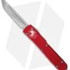 Microtech Ultratech T/E OTF Automatic Knife Red (3.4" Stonewash Serr) 123-11RD 2 Microtech Ultratech T/E OTF Automatic Knife Red (3.4" Stonewash Serr) 123-11RD -Blade HQ Shop microtech ultratech red stonewash serrated tanto 123 11rd
