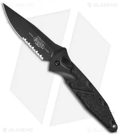 Microtech Socom Elite Tactical Automatic Knife (4" Black Serr) 12/2004 3 Microtech Socom Elite Tactical Automatic Knife (4" Black Serr) 12/2004