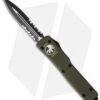 Microtech UTX-70 D/E OTF Automatic Knife OD Green CC (2.4" Black Serr)