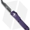 Microtech UTX-70 Tanto D/A OTF Automatic Knife Purple (2.4" Black) 149-1PU -Blade HQ Shop microtech utx 70 149 1pu cm