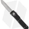 Microtech Tanto UTX70 D/A Automatic OTF Knife (2.4" Bead Blast Plain) 149-7 -Blade HQ Shop microtech utx 70 te bead blast 149 7