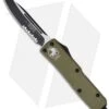Microtech Green UTX-85 D/A OTF Automatic Knife (Black SER) 125-2GR -Blade HQ Shop microtech utx 85green black serr 125 2gr