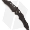 Vintage Microtech Vector Automatic Knife (3.1" Black Plain) 7/99 -Blade HQ Shop microtech vector auto black 300108