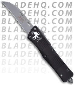 Microtech Troodon Wharncliffe OTF Knife (Bead Blast PLN) 141-7