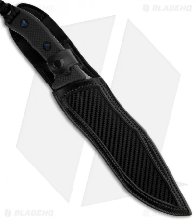 Marfione Custom Microtech Arbiter Fixed Blade Knife Carbon Fiber (8.6" Plain) #1 4 Marfione Custom Microtech Arbiter Fixed Blade Knife Carbon Fiber (8.6" Plain) #1 - Image 2