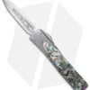 Microtech Marfione Custom UT-10 D/E OTF Knife Abalone (3.5" Mirror Polish) -Blade HQ Shop ut 10 abalone 3 2015 jm